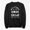 Null Stranger Things Welcome To The Upside Down Sweatshirt