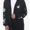 HUNIVERS Disney Steamboat Willie Icons Open Cardigan