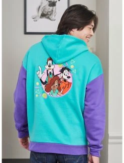 OURUNVRS Our Universe Disney A Goofy Movie Colorblock Hoodie