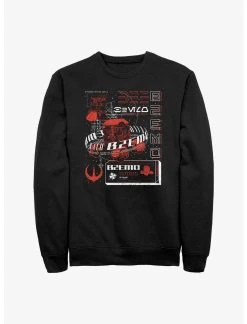 Null Star Wars Andor B2EMO Infographic Sweatshirt