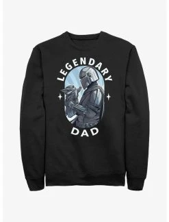 Null Star Wars The Mandalorian Legendary Dad Sweatshirt