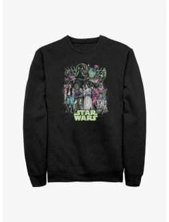 Null Star Wars Neon Grid Group Sweatshirt