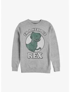 Null Disney Pixar Toy Story Rex Nervous Sweatshirt