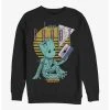 Null Marvel Guardians Of The Galaxy 90's Groots Sweatshirt