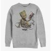 Null Marvel Guardians Of The Galaxy Groot Tape Sweatshirt
