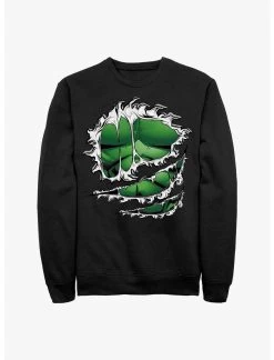 Null Marvel Hulk Costume Sweatshirt