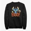 Null Disney Lilo & Stitch Boo! Sweatshirt