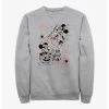Null Disney Mickey Mouse & Minnie Mouse Feelin Spooky Sweatshirt