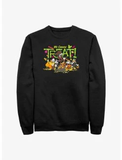 Null Disney Mickey Mouse & Friends We Choose Treat Sweatshirt