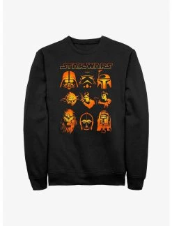 Null Star Wars Halloween Heads Sweatshirt