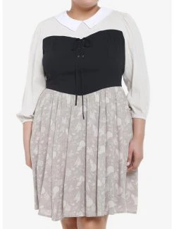 HUNIVERS Disney Sleeping Beauty Briar Rose Peasant Dress Plus Size