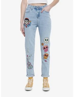HUNIVERS Disney Pixar Coco Mom Jeans