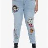 HUNIVERS Disney Pixar Coco Mom Jeans Plus Size