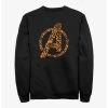 Null Marvel Avengers Halloween Logo Fill Sweatshirt