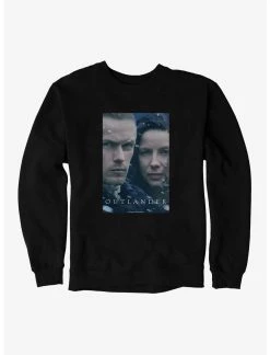 Null Outlander Claire And Jamie Faces Sweatshirt