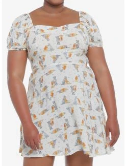 HUNIVERS Disney Lady And The Tramp Sweetheart Dress Plus Size
