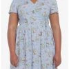 HUNIVERS Disney Robin Hood Faux Wrap Dress Plus Size