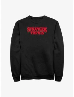 Null Stranger Things Christmas Lights Logo Sweatshirt