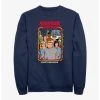 Null Stranger Things Happy Holidays Group Sweatshirt