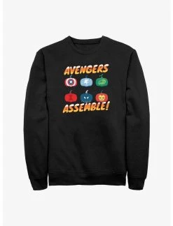 Null Marvel Avenger Pumpkins Assemble Sweatshirt