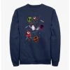 Null Marvel Spider-Man Spidey Trio Peter, Gwen, And Miles Sweatshirt