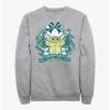 Null Star Wars The Mandalorian Snow Ho Ho Grogu Sweatshirt