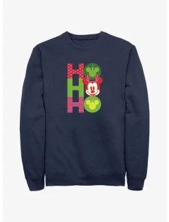Null Disney Mickey Mouse Ho Ho Ho Ornaments Sweatshirt